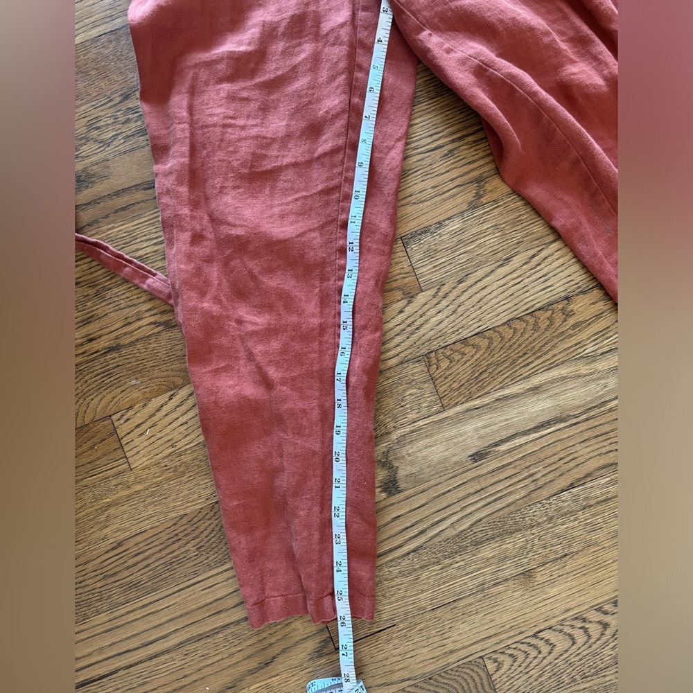 NotPerfectLinen wrap jumpsuit - Picture 4 of 6